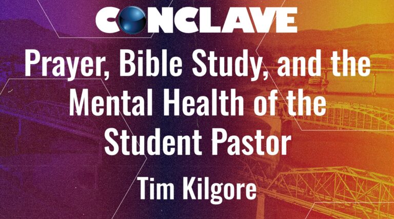 Prayer, Bible Study, and the Mental Health of the Student Pastor