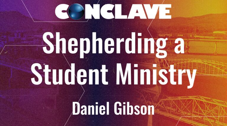 Shepherding a Student Ministry