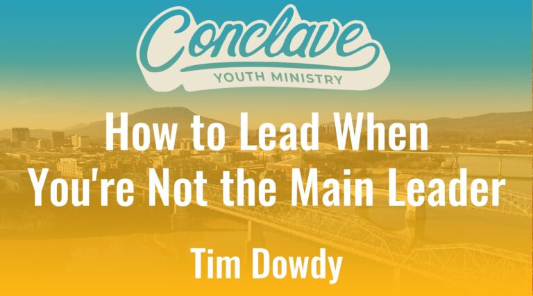 How to Lead When You’re Not the Main Leader