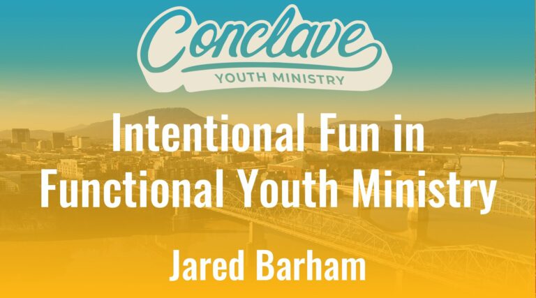 Intentional Fun in Functional Youth Ministry