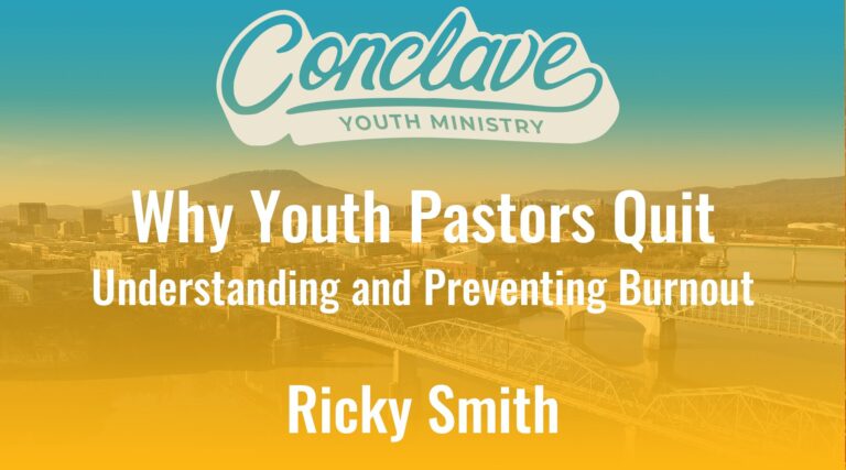 Why Youth Pastors Quit – Understanding and Preventing Burnout